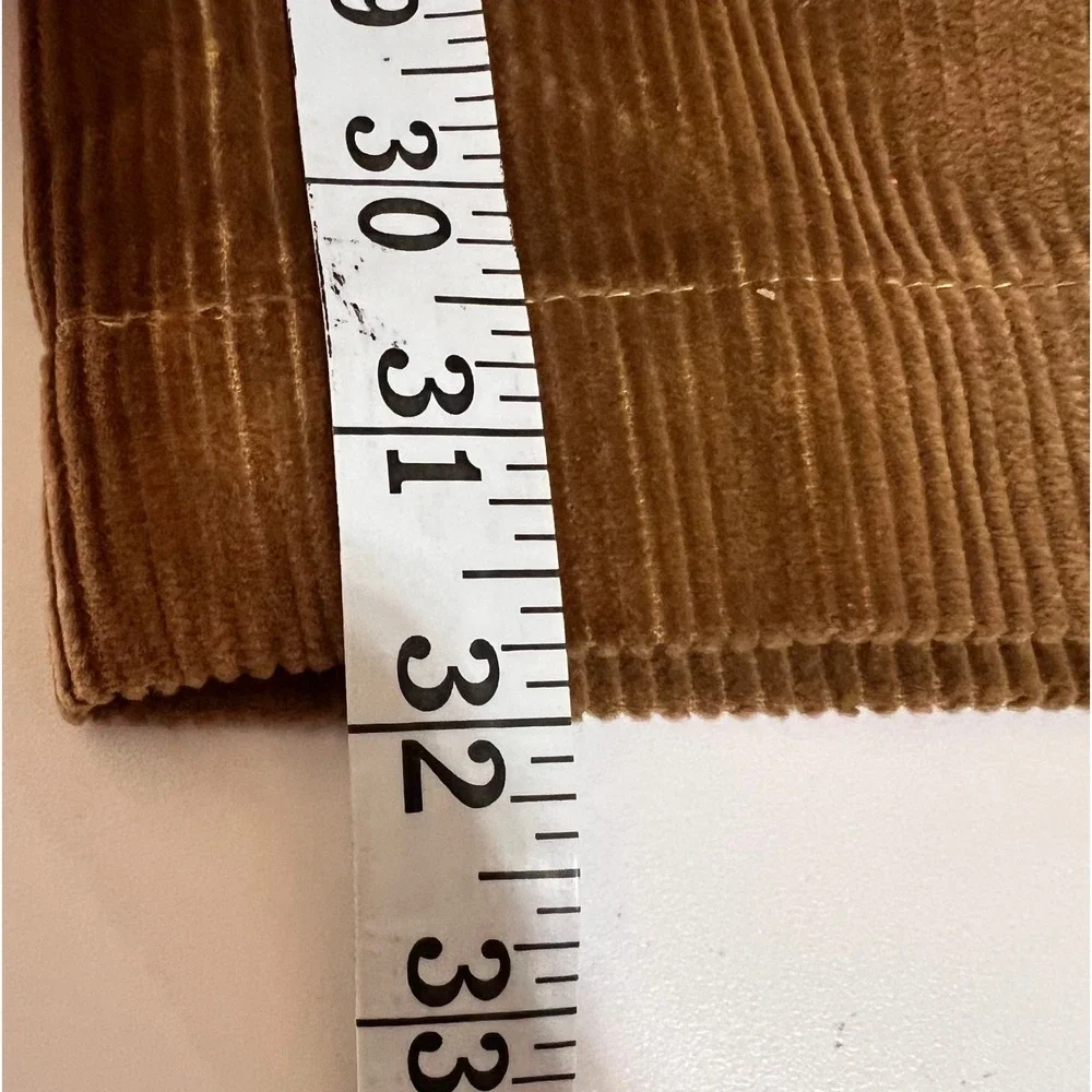 Brooks Brothers Hudson Corduroy Pants Mens 36x32 Brown Wide Wale‎ Cotton Blend